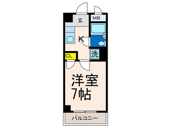 パ－クマンション青木の物件間取画像